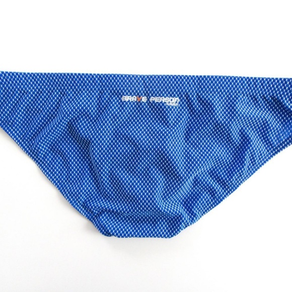 Blue and Silver Brief - Picture 2 of 6